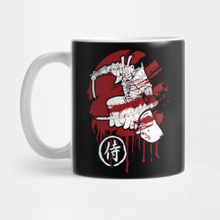 Samurai Blood Moon Warrior Mug